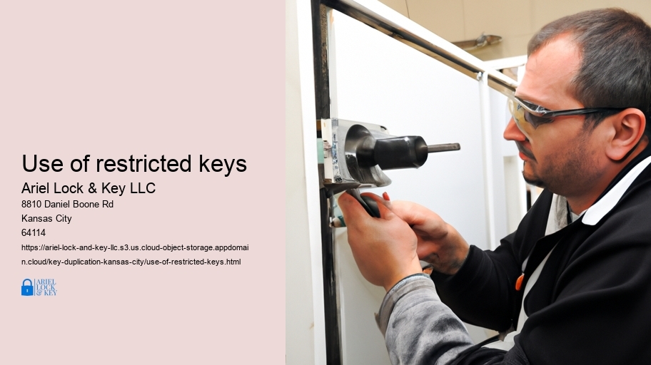Use of restricted keys